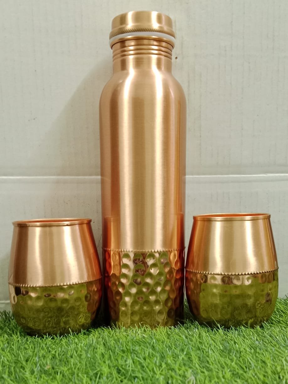 Copper water bottle